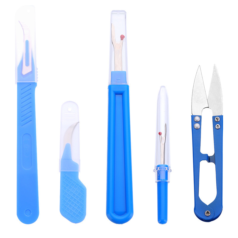 Embroidery Removal Tool - Набор для расширения швейных швов, синий