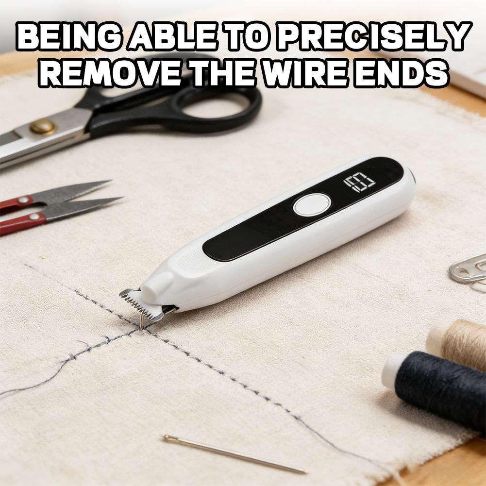 Embroidery Removal Tool - Профессиональный электрический распарыватель швов, удалитель вышивальных