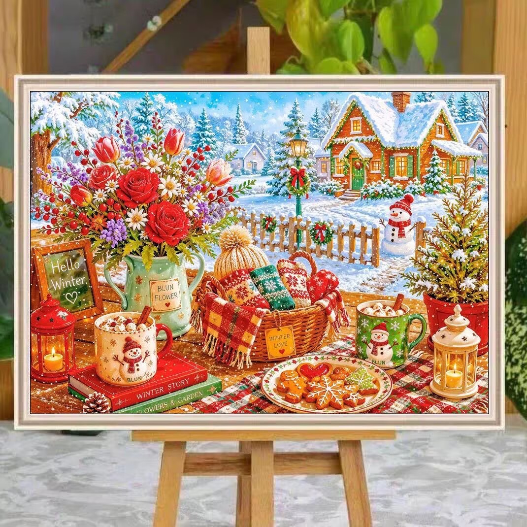 Embroidery Tas - Наборы для вышивки крестом с зимними