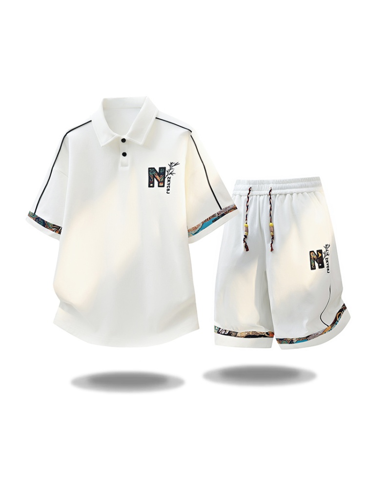 Новый летний модный комплект д – обзор и цена Embroidery Shirt