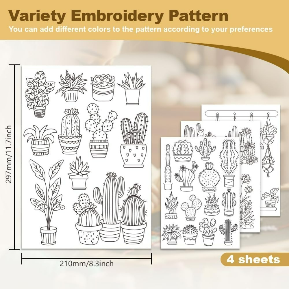 30 шт., стабилизаторы для выши – обзор и цена Embroidery Free Pattern