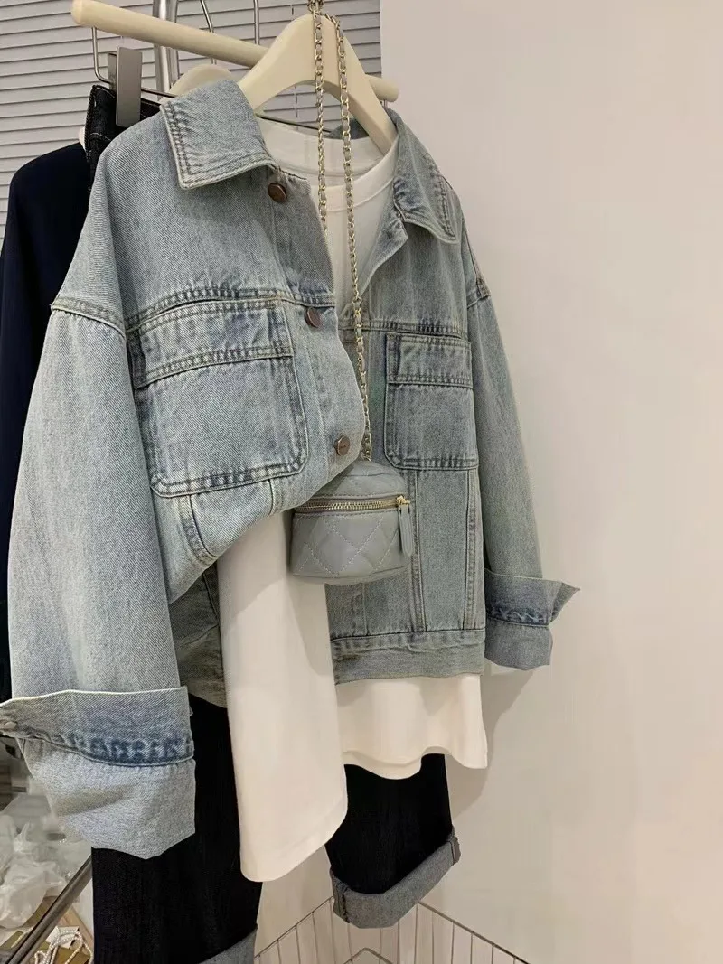 Джинсовое пальто женское Y2k в – обзор и цена Embroidery Jacket Jeans