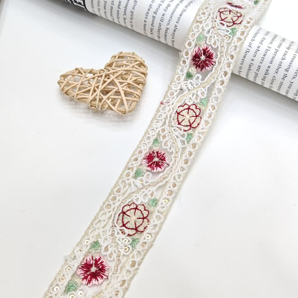 10 ярдов кружевной тесьмы шири – обзор и цена Embroidery Design Patterns Flowers