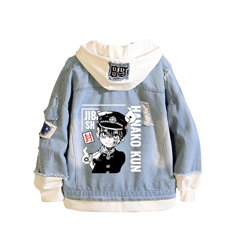 Унитаз обтягивающий Hanako-kun – обзор и цена Embroidery Jacket Jeans