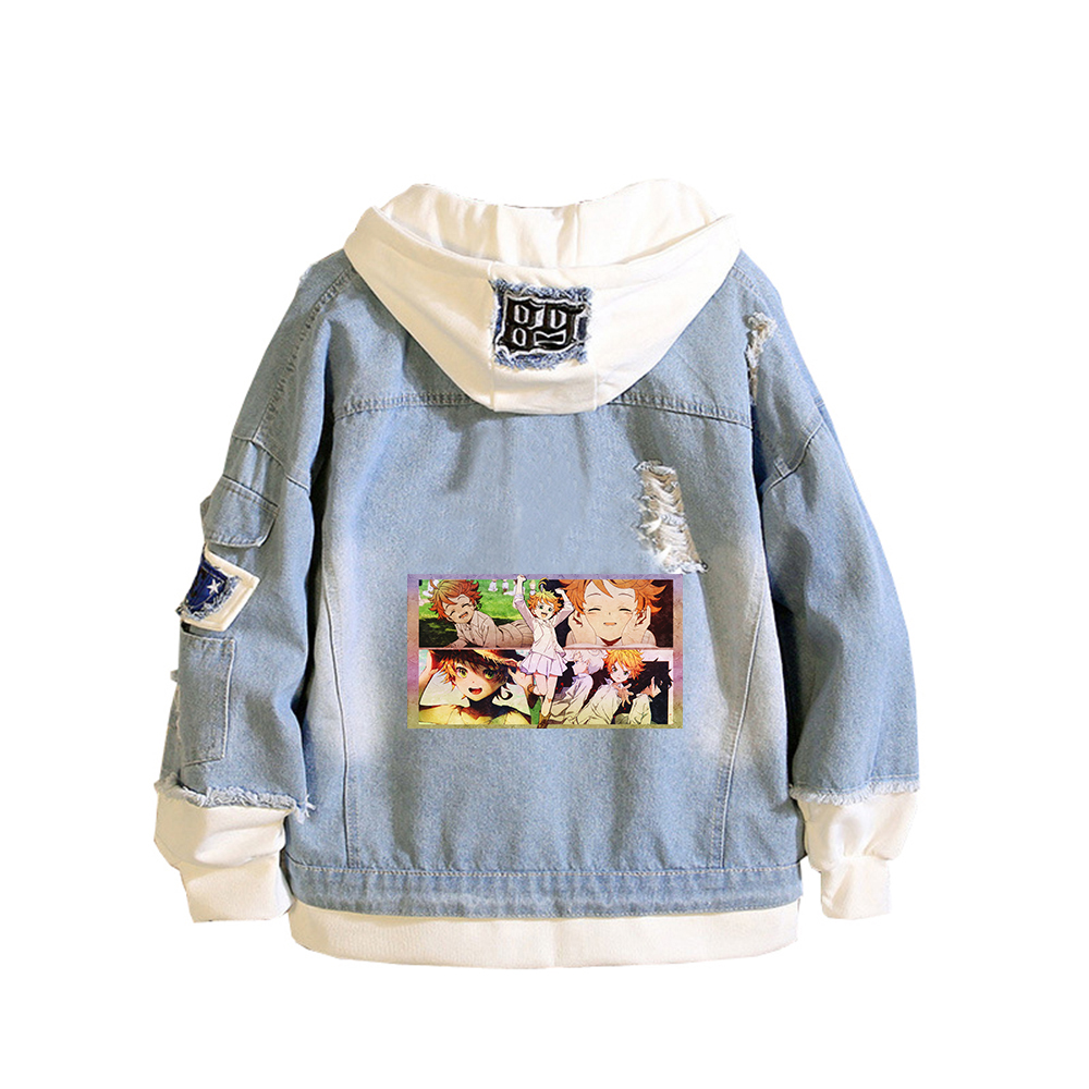 Джинсовые куртки в стиле аниме – обзор и цена Embroidery Jacket Jeans