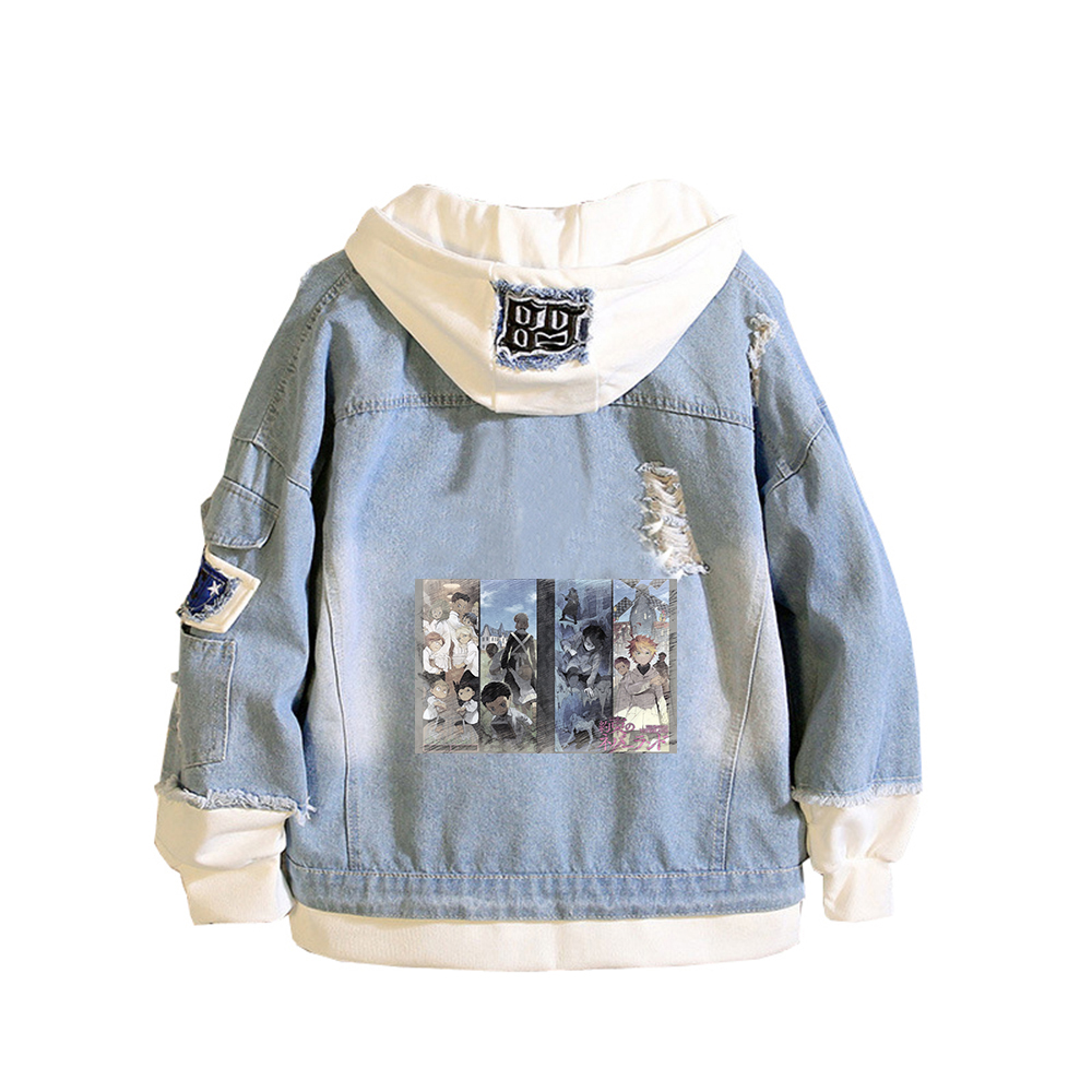 Джинсовые куртки в стиле аниме – обзор и цена Embroidery Jacket Jeans