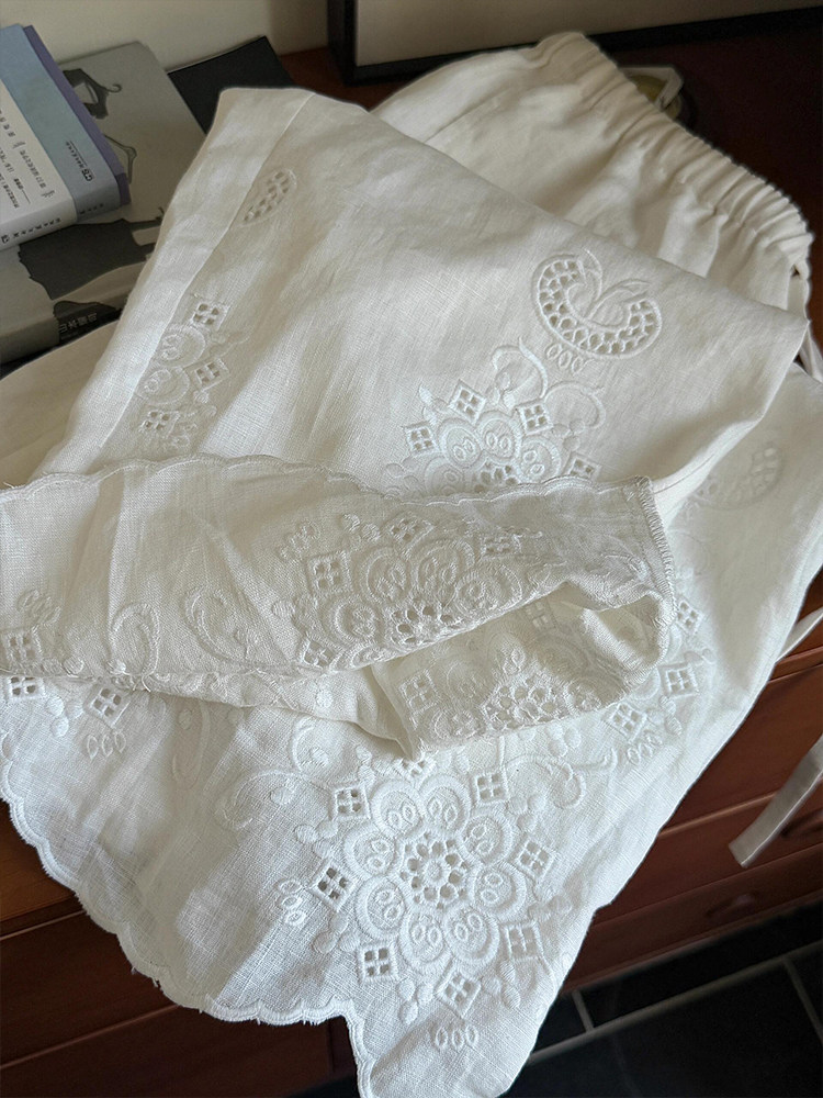 Брюки женские летние в японско – обзор и цена Embroidery Artist