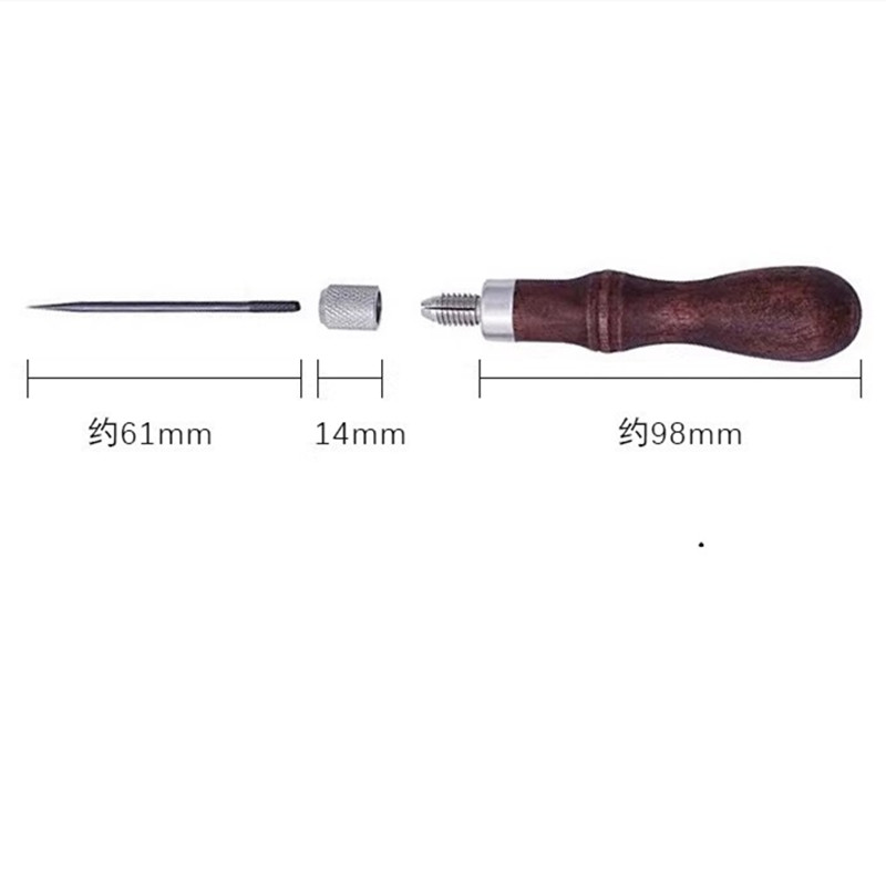 Набор шило-пробойников для кож – обзор и цена Punch Needle Handle
