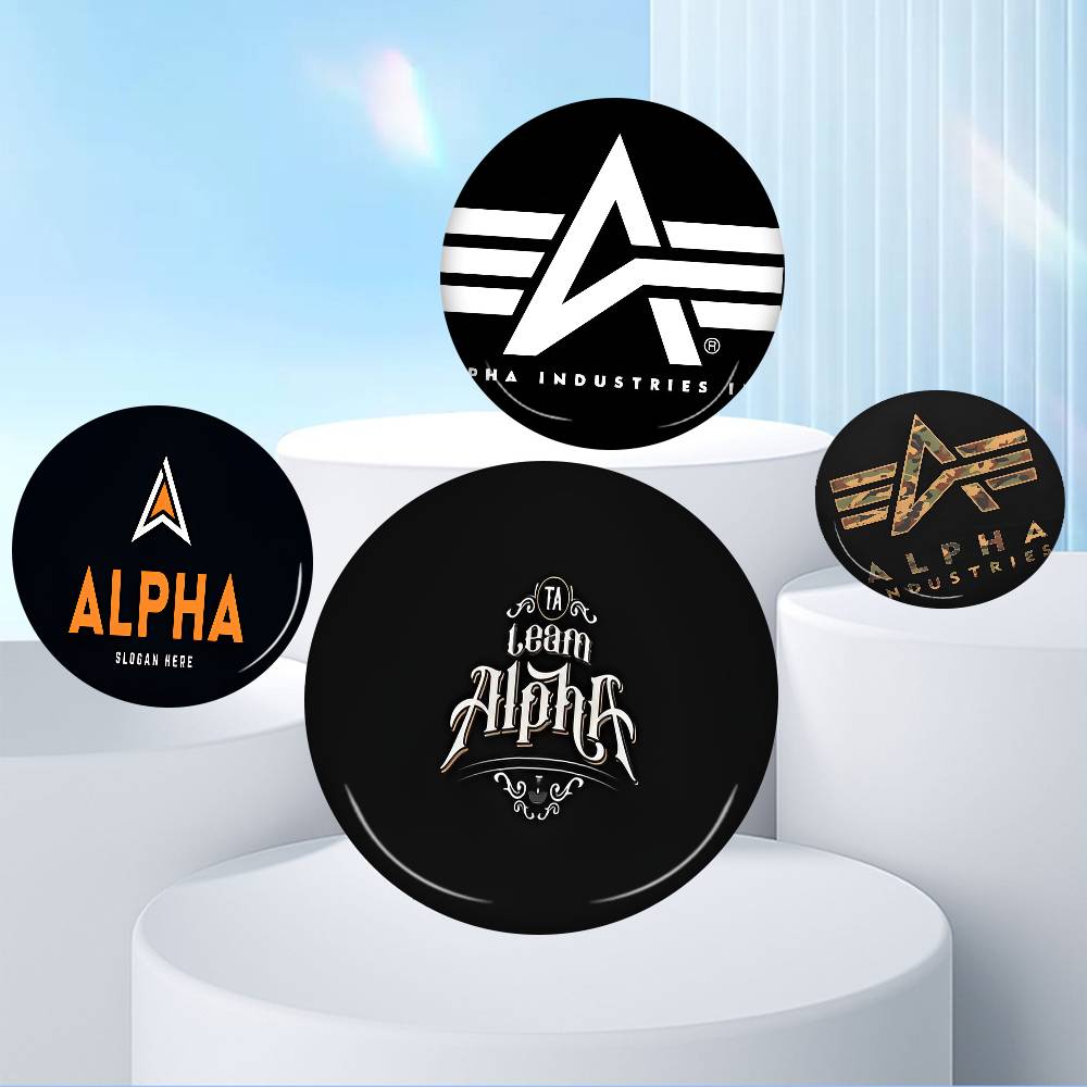 Брошь-значок A-Alphas L-Indust – обзор и цена Embroidery Alpha