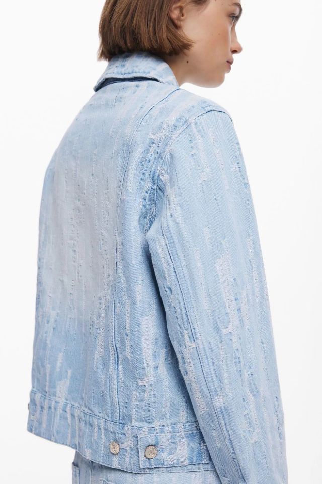 Модные джинсовые куртки с выши – обзор и цена Embroidery Jacket Jeans