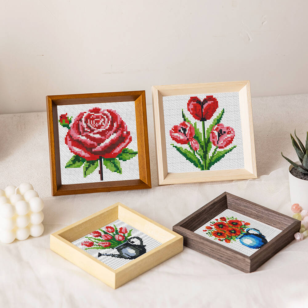Набор для вышивания Evershine: – обзор и цена Embroidery Design Patterns Flowers
