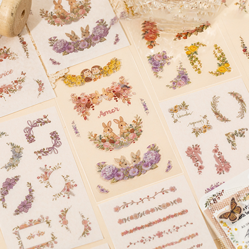 Набор наклеек Mr.Paper, 20 шт. – обзор и цена Embroidery Journal Book