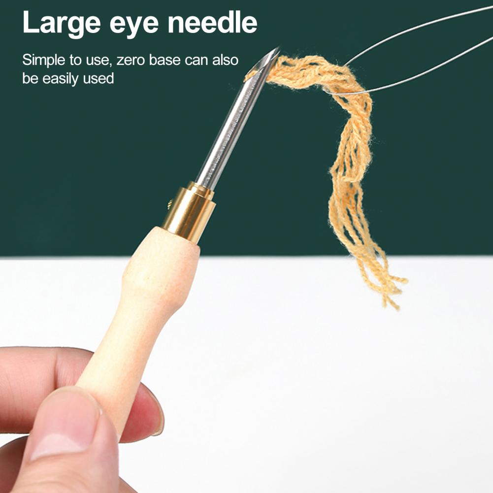 Игла для вышивания, деревянная – обзор и цена Punch Needle Handle