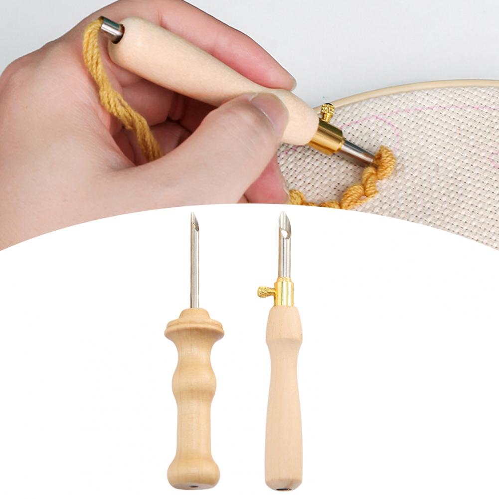 Игла для вышивания, деревянная – обзор и цена Punch Needle Handle