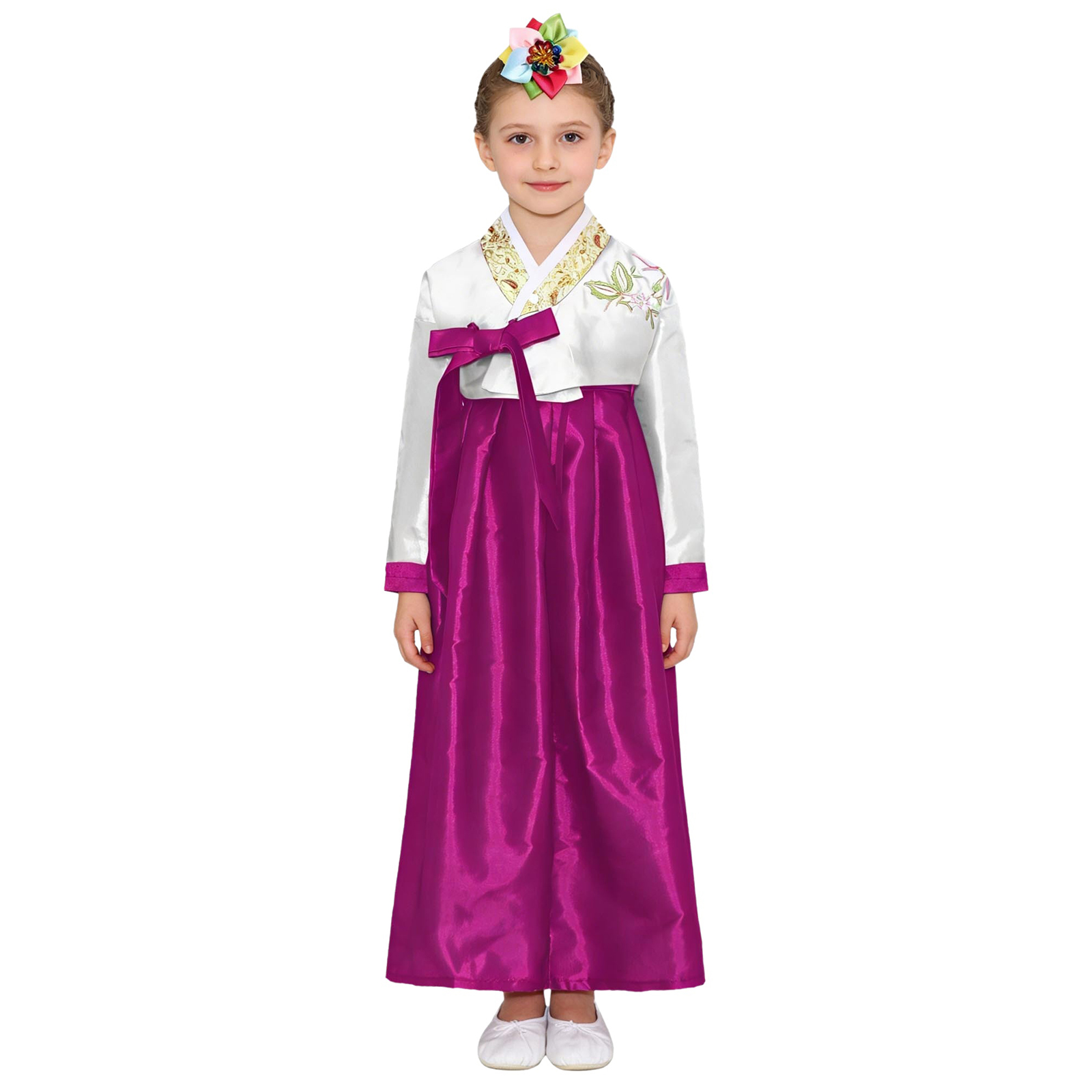 Детский корейский национальный – обзор и цена Embroidery Skirt