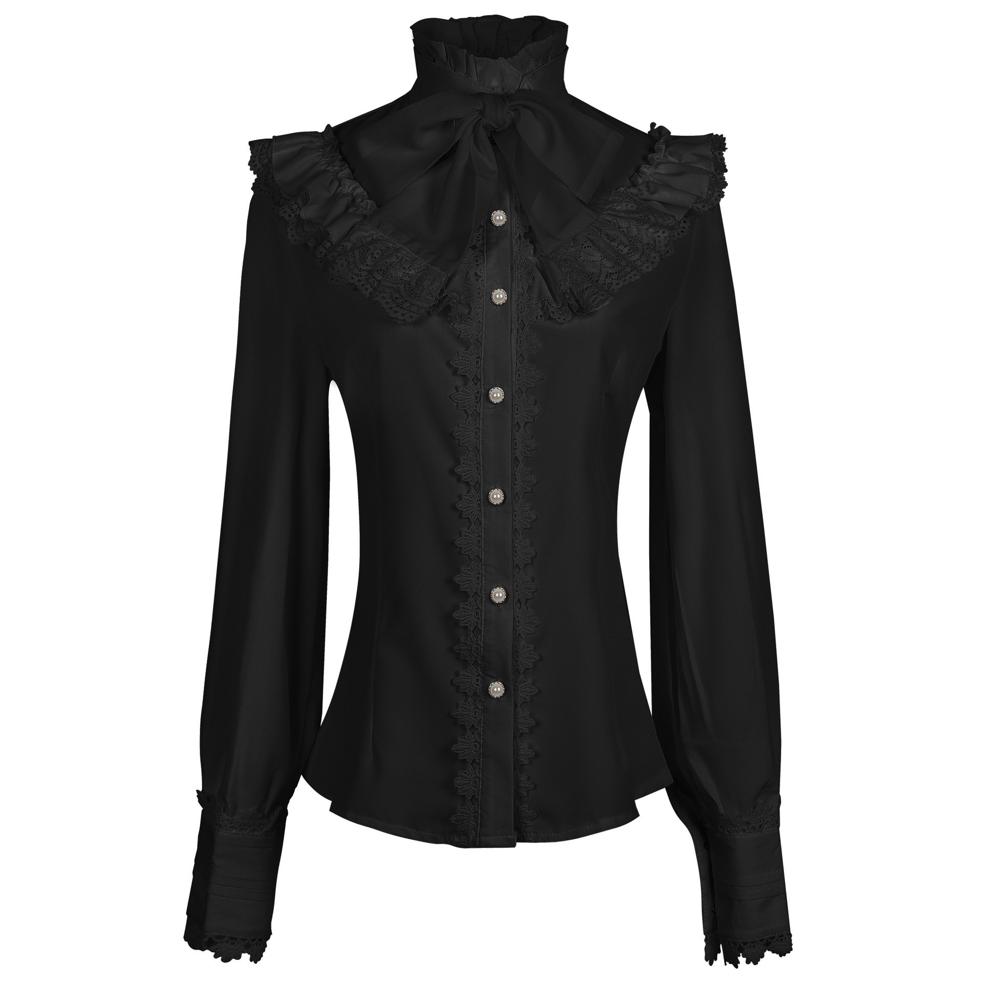 Новинка: Женская готическая ру – обзор и цена Embroidery Shirt