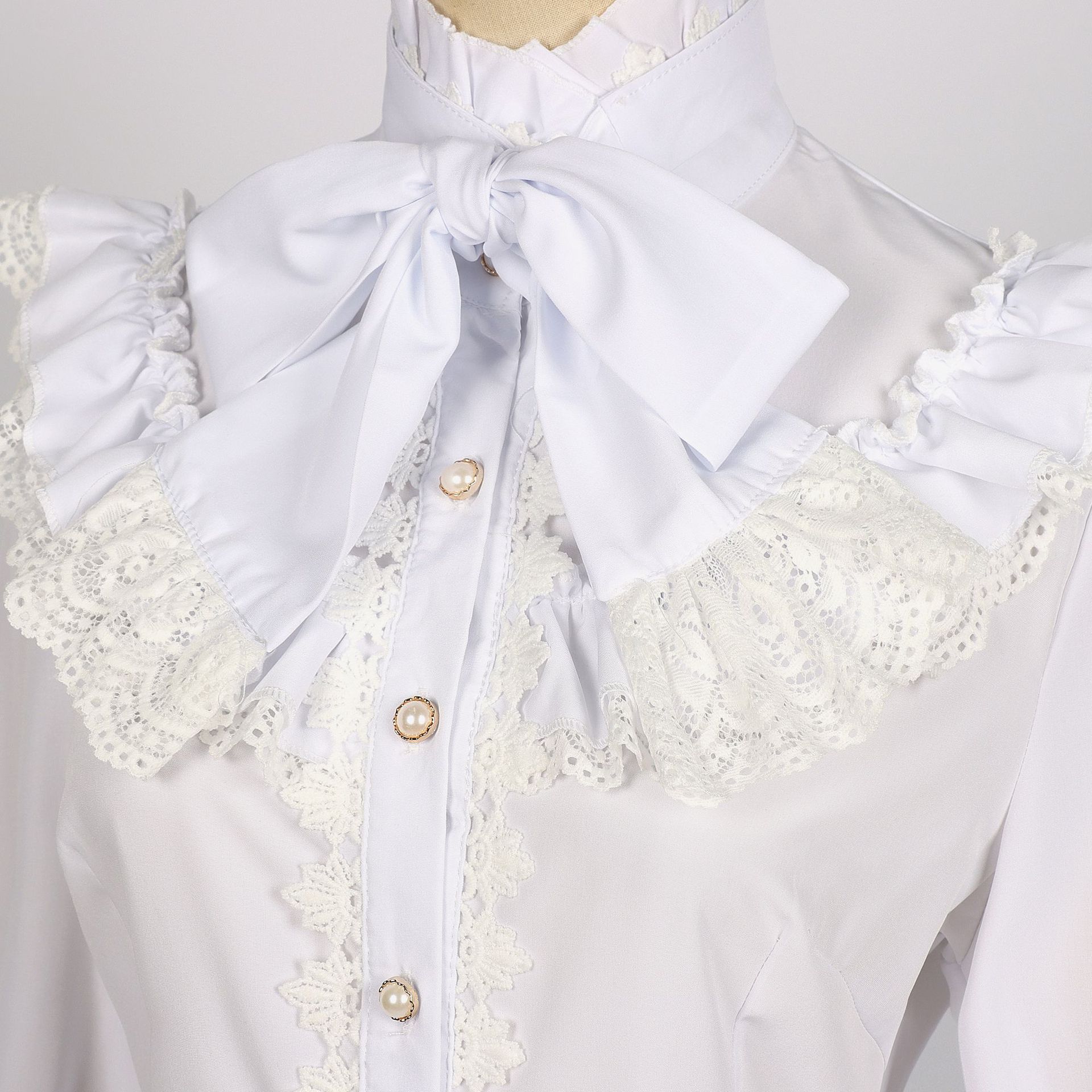 Новинка: Женская готическая ру – обзор и цена Embroidery Shirt
