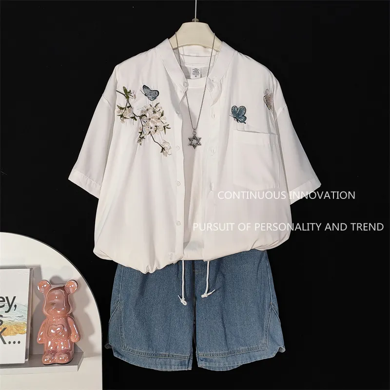 Мужской комплект из 3 предмето – обзор и цена Embroidery Shirt