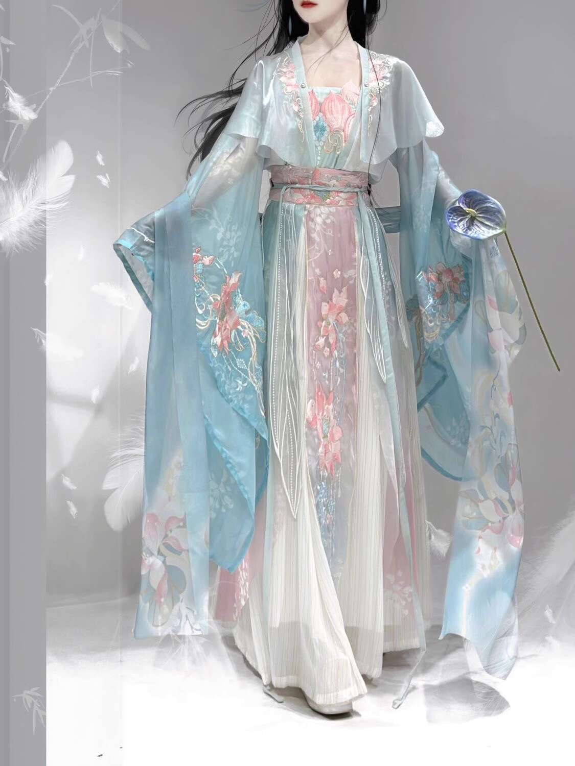 Новый Hanfu Wei Jinfeng, тяжел – обзор и цена Embroidery Skirt